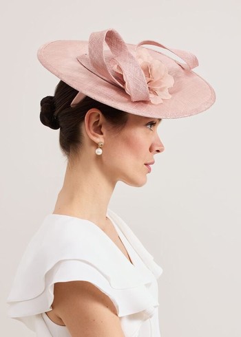 Phase Eight Flower Oval Fascinator Hats Rose Australia | ZM4623905